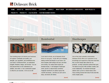 Tablet Screenshot of delawarebrick.com